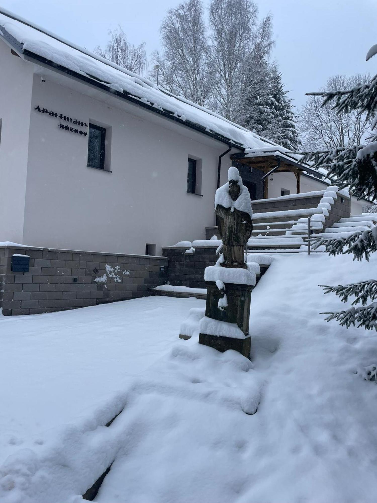 Apartmany Krenov Bernsdorf Exteriér fotografie